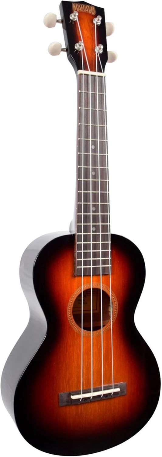 Mahalo, 4-String Ukulele, 3 Tone Sunburst, Concert (MJ23TS)