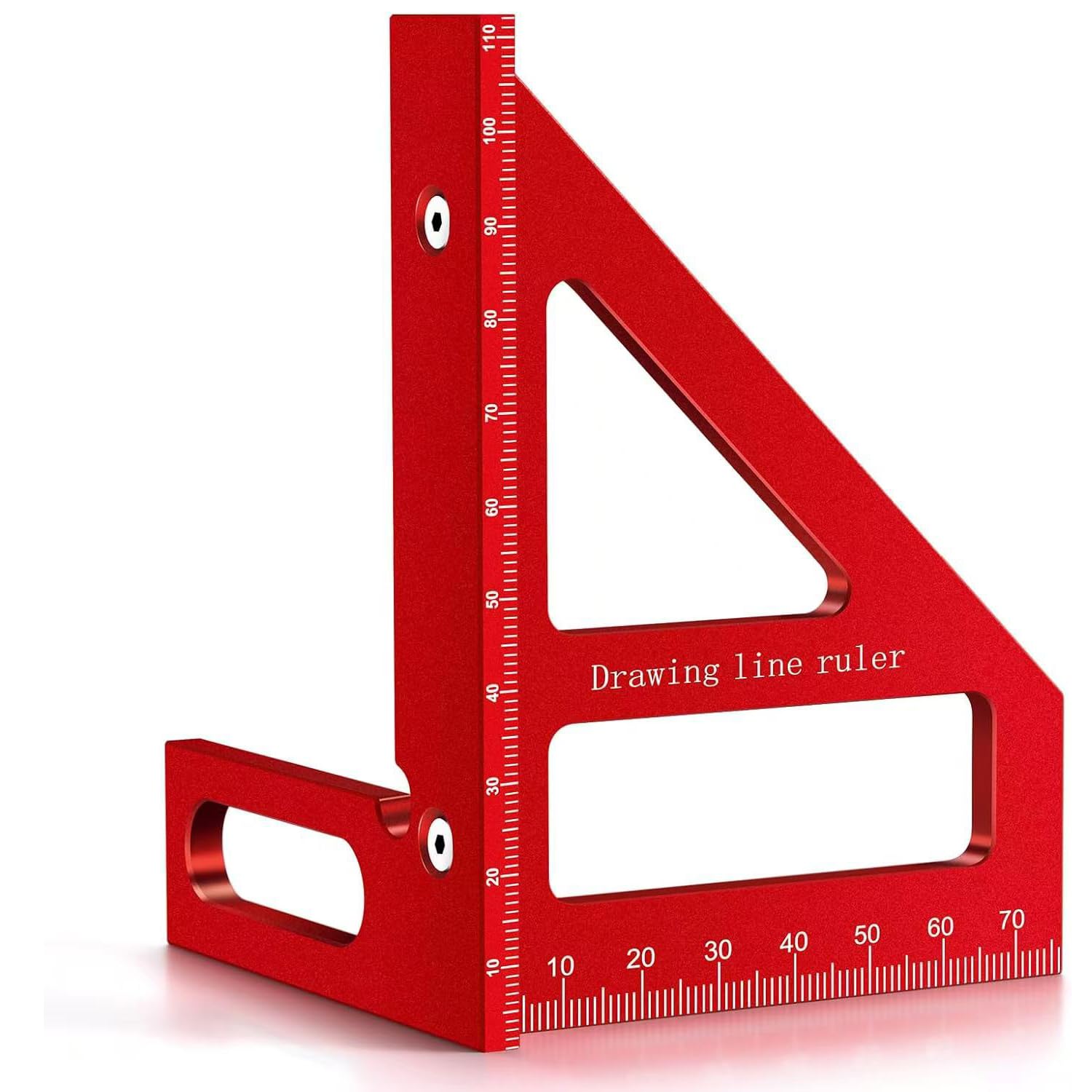 ALLWIN 3D Multi-Angle Measuring Ruler: Precision Aluminum Tool for Woodworking, DIY Home Renovations and Perfect Angles
