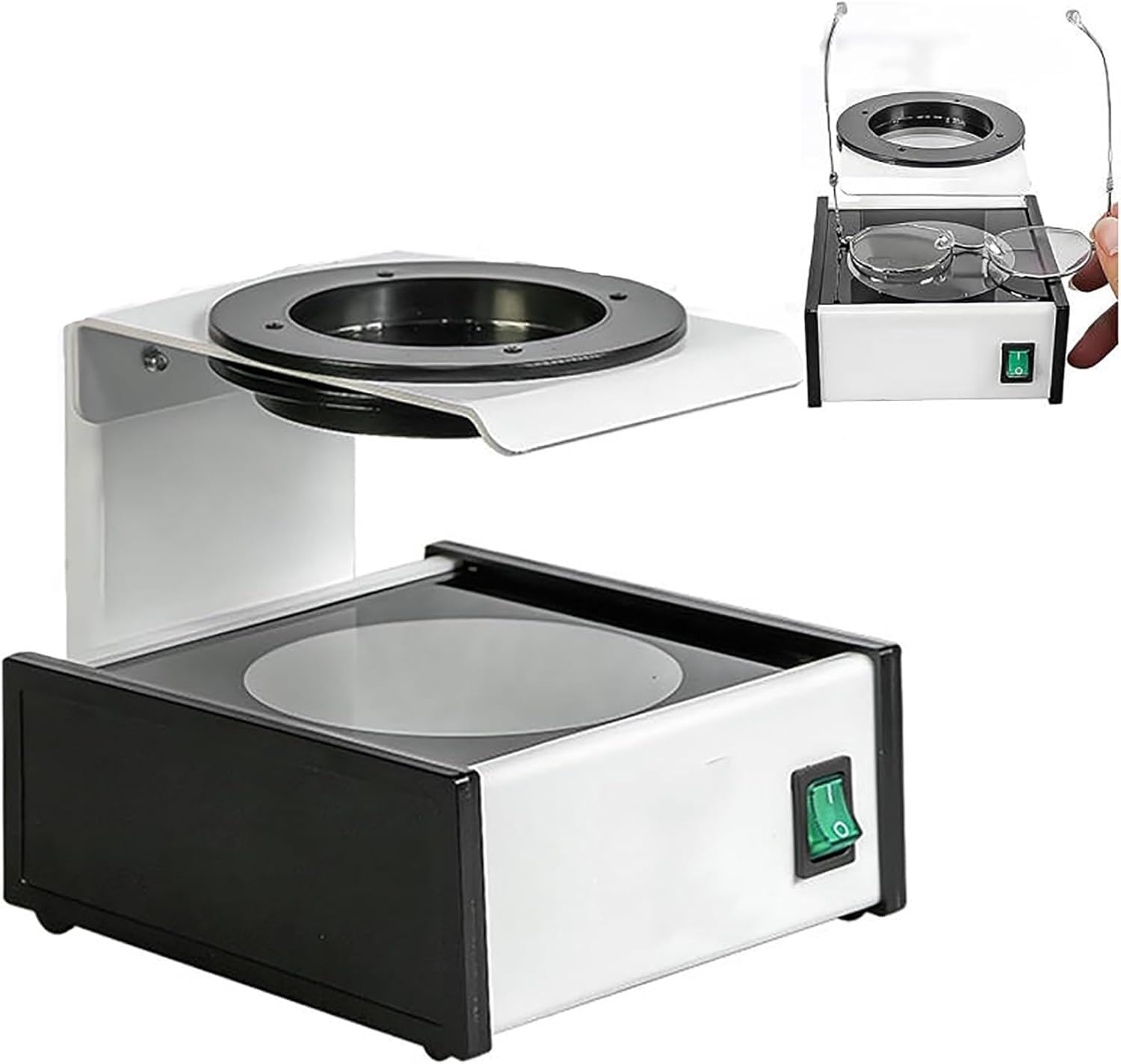 Testeur de stress de lentille LED jauge de stress polarisée pour les magasins d'optique