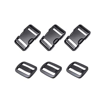 Amazon.com: Ahijklmn Plastic Buckles,Side Release Plastic