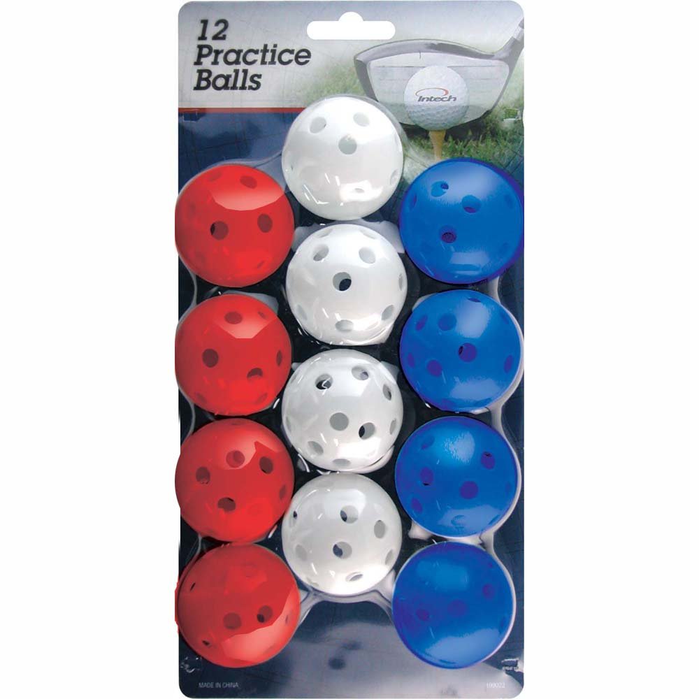 Intech Golf Practice Balls with Holes