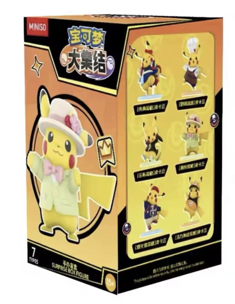 Pokemon | Unite Pikachu Costume Series | Miniso 3.5-Inch Mini-Figure | 15+ Years