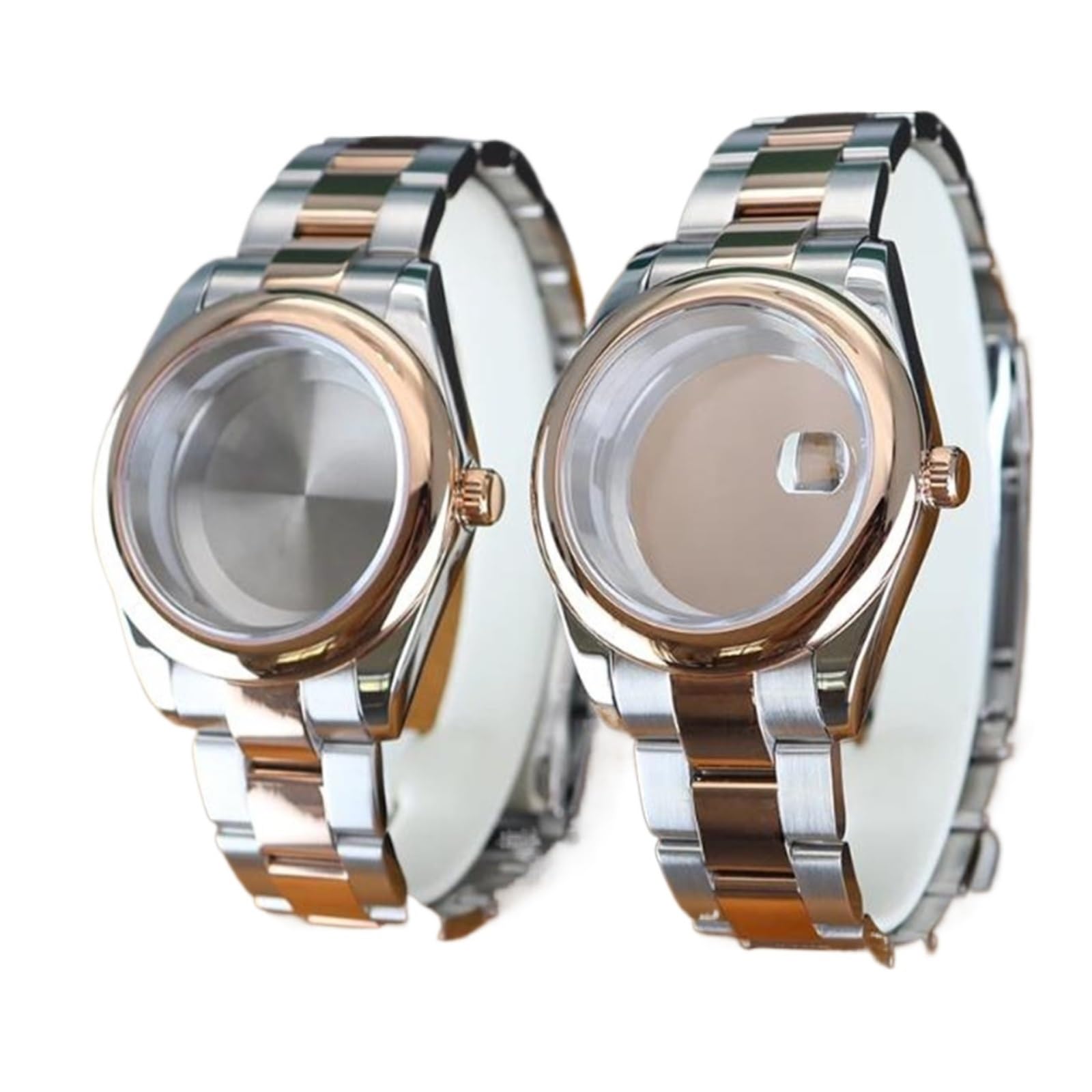 Cassa dell'orologio da 36 mm/39 mm, quadrante da 28,5 mm, in vetro zaffiro, compatibile con movimento NH35/36/34/38/39 4R36 Miyota8215 8205