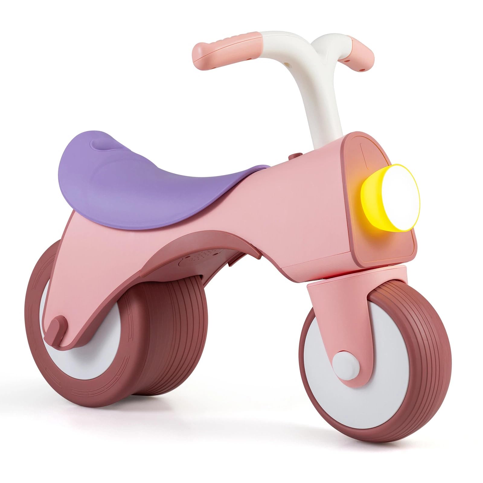 KOMFOTTEU Draisienne Enfant 2-5 Ans, Musique, Phare Lumineux