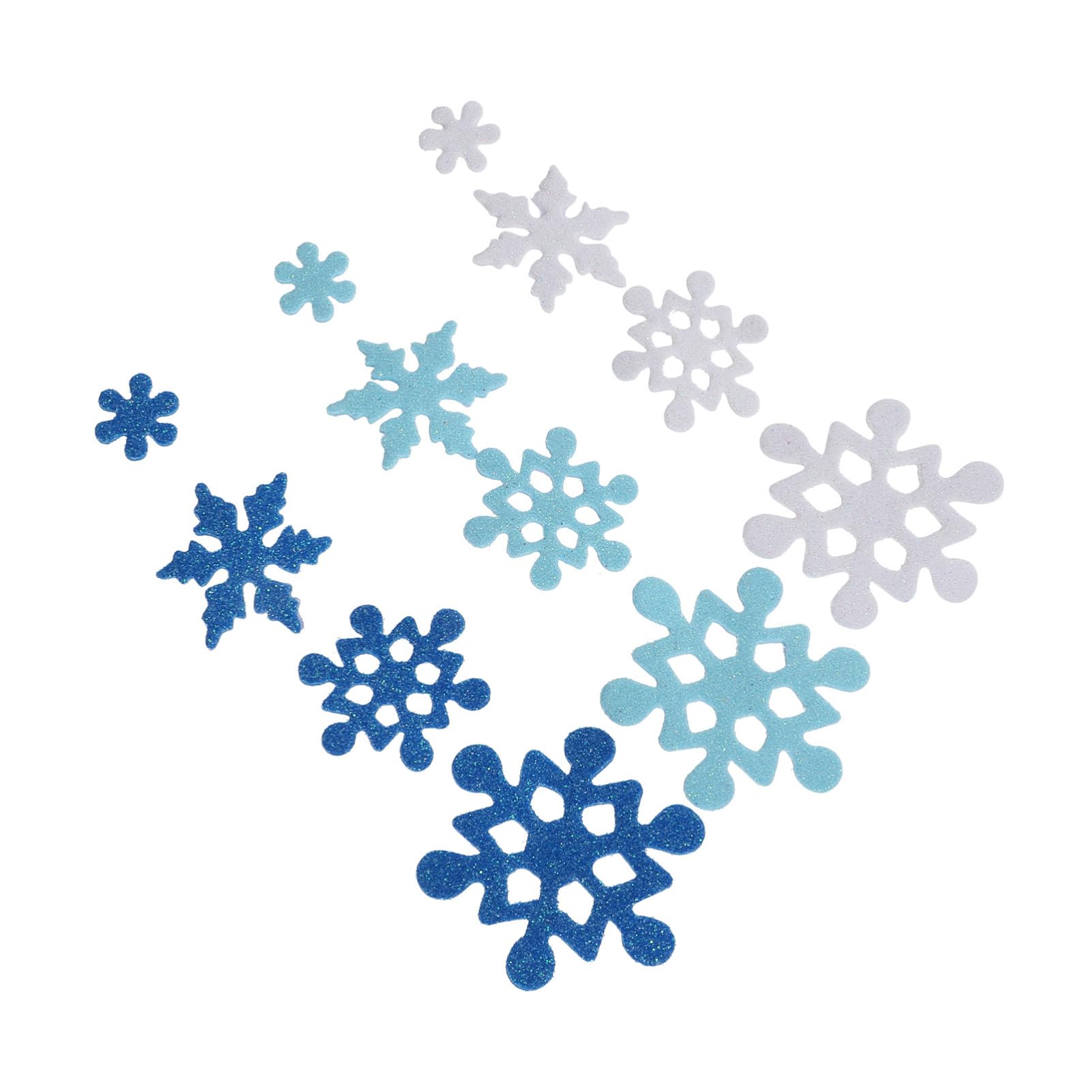 BESTonZON 2piezas Pegatinas De De Brillantes Para Decoración Navideña Autoadhesivas Para Manualidades Diy Fiestas De Invierno y Celebraciones Festivas