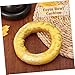 BESPORTBLE 4pcs Tibetan Singing Bowl Ring Meditation Cushion Ring Design Yoga Sound Bowl Mat Aromatherapy Relaxation Random Color
