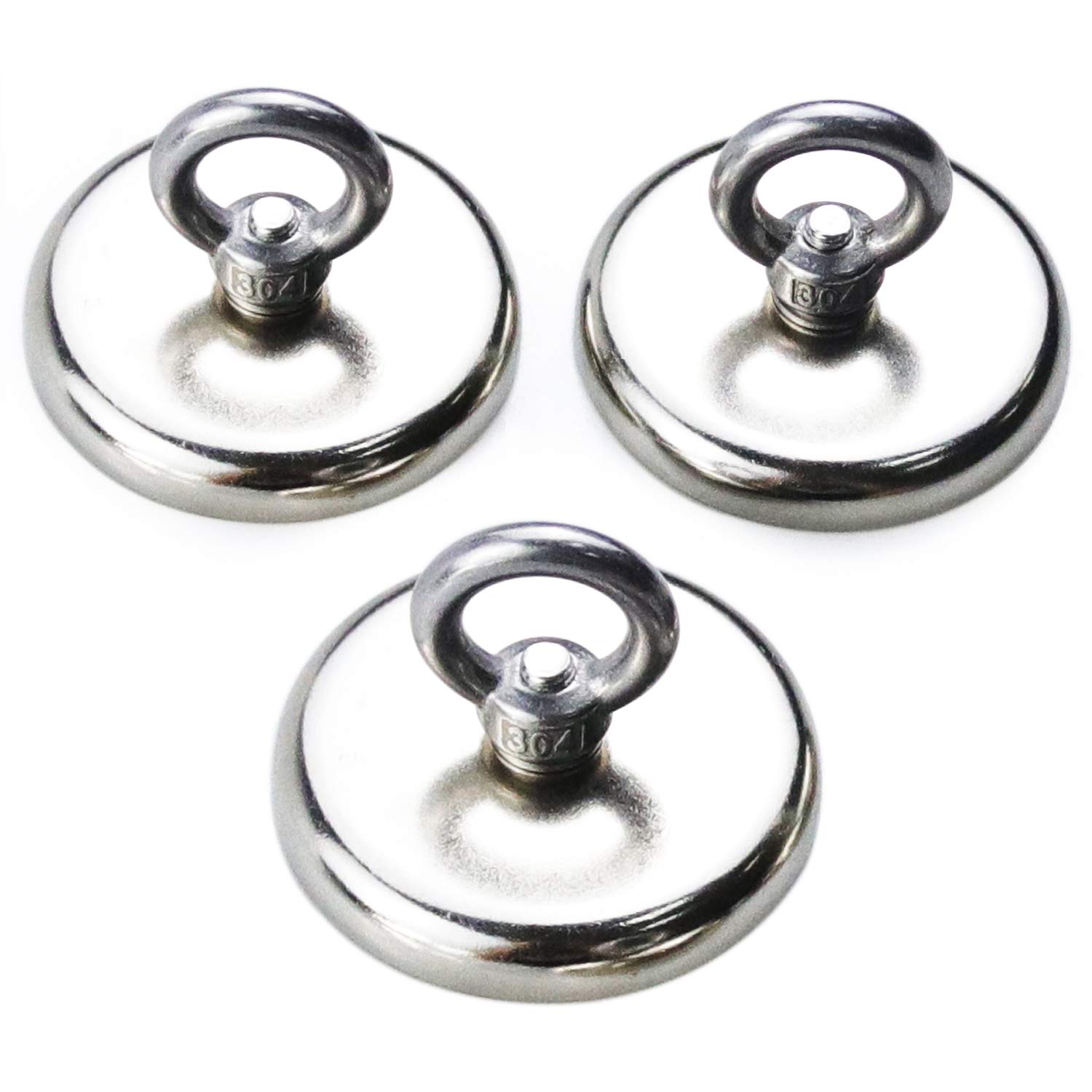 Fishing Magnets,180 LBSPulling Force Rare Earth Magnet for Your Kitchen,Refrigerator and Other Magnetic Surfaces