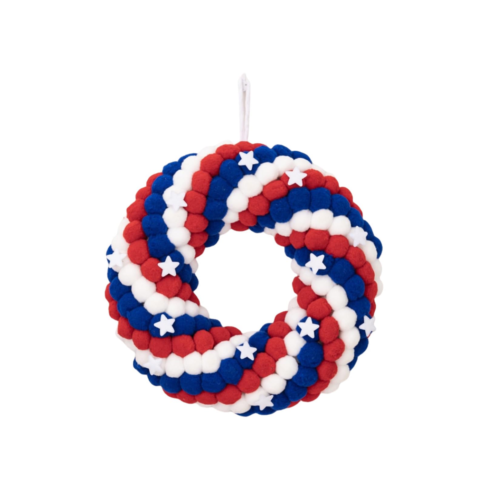 Kalttoy Multicolor Meshes Patriotics Front Door Wreath ​4Th Julys Independences Day Wreath Memorials Day Summers Front Door Independences For
