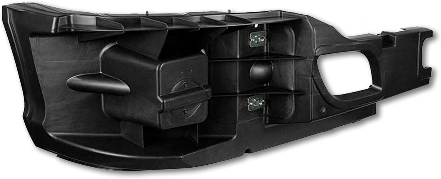 KOZAK Bumper Inner Reinforcement without Fog hole (Right Passenger Side) Compatible with Kenworth T680 2013-2021 Includes Logo, 2x 22" Windshield Wipers and Reflective Vest