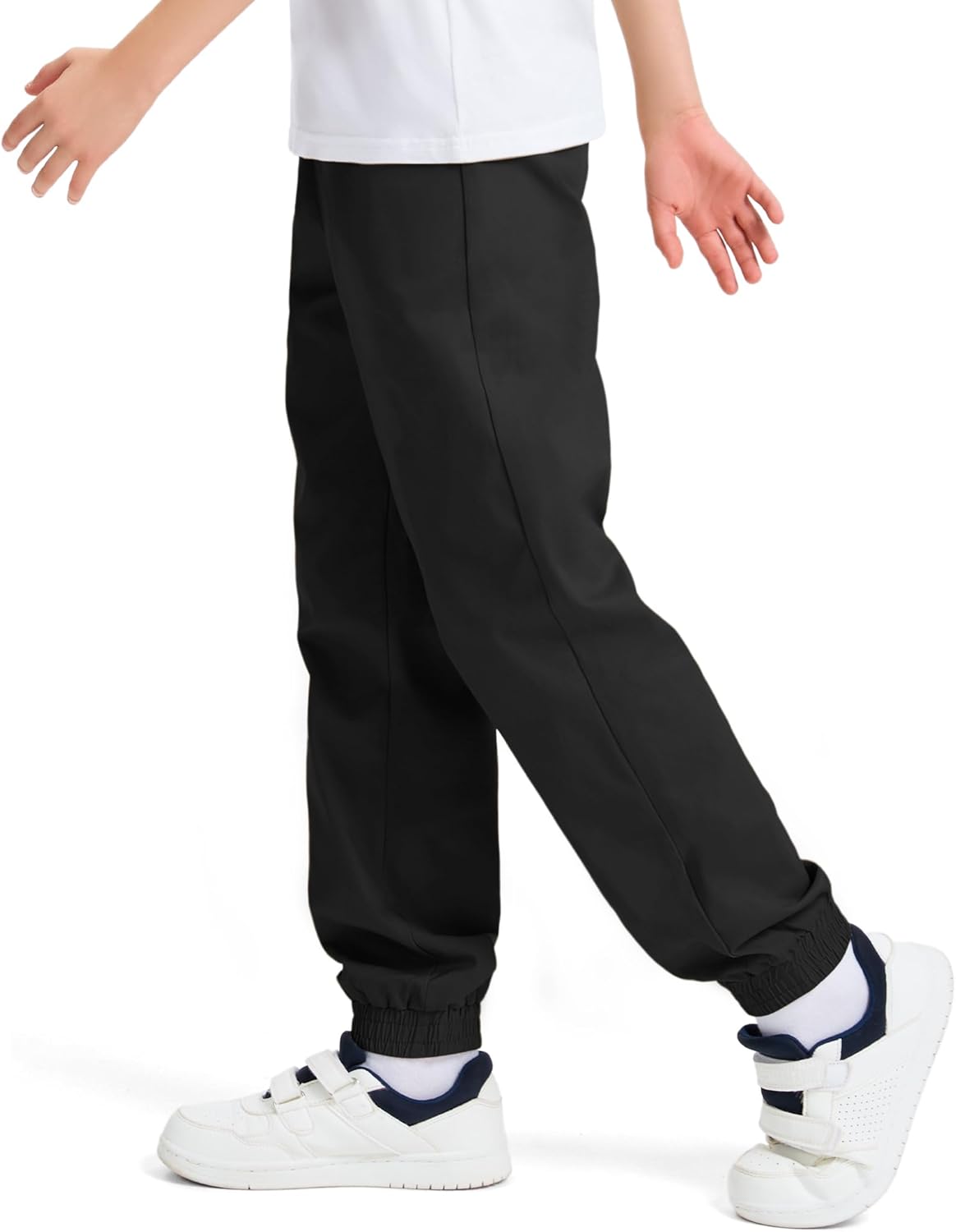 KEREDA Boys Uniform Pants Twill Pull On Jogger Pants for Boys School Clothes with Pockets - Image 2