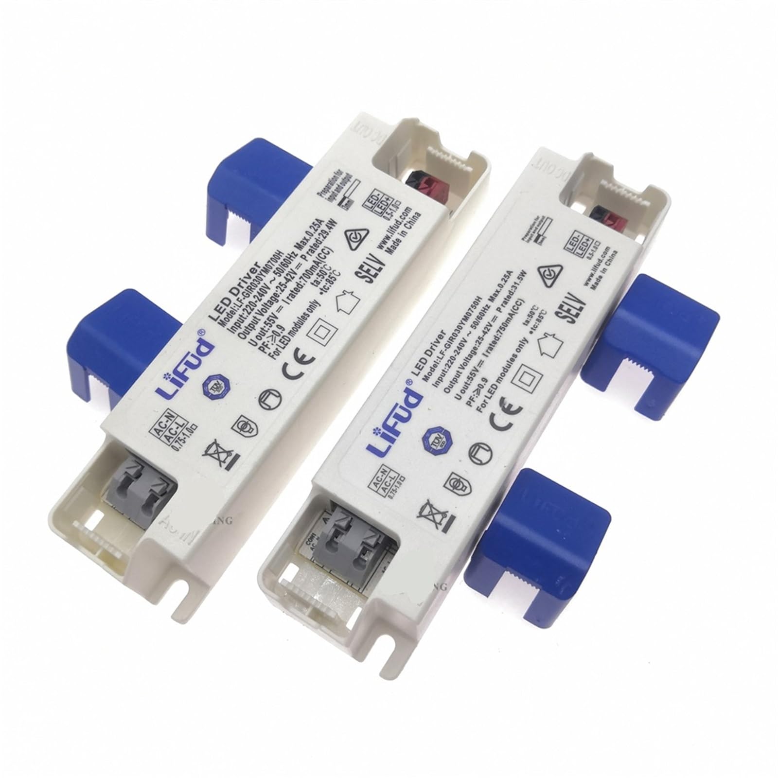1PCS LED Driver 25W-31W 600mA 650mA 700mA 750mA LF-GIR030YM 25-42V Illuminazione di isolamento a corrente costante ad alto PF(LF-GIR030YM0600H,5pcs)