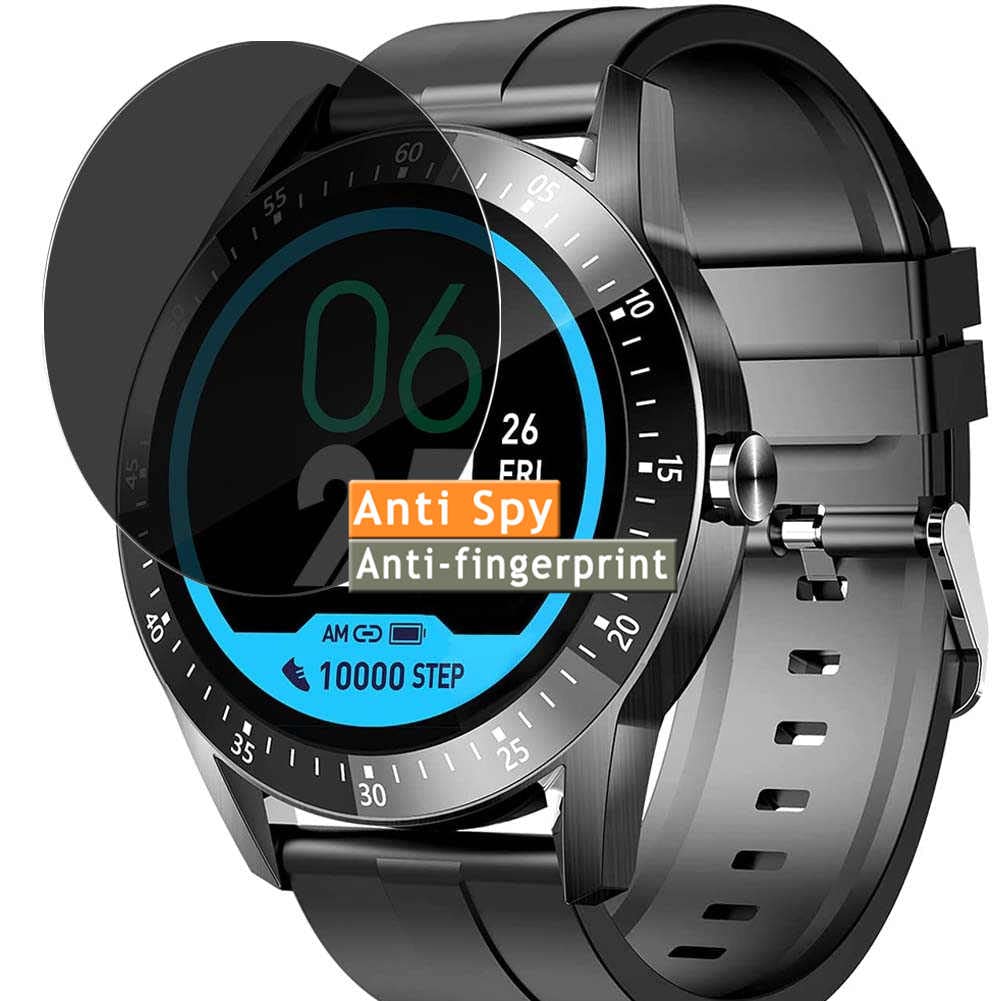 VaxsonPrivacy Screen Protector, compatible with DOACE S11 1.28" smart watch smartwatch, Anti Spy Guard Film Protectors Sticker [NOT Tempered Glass] New