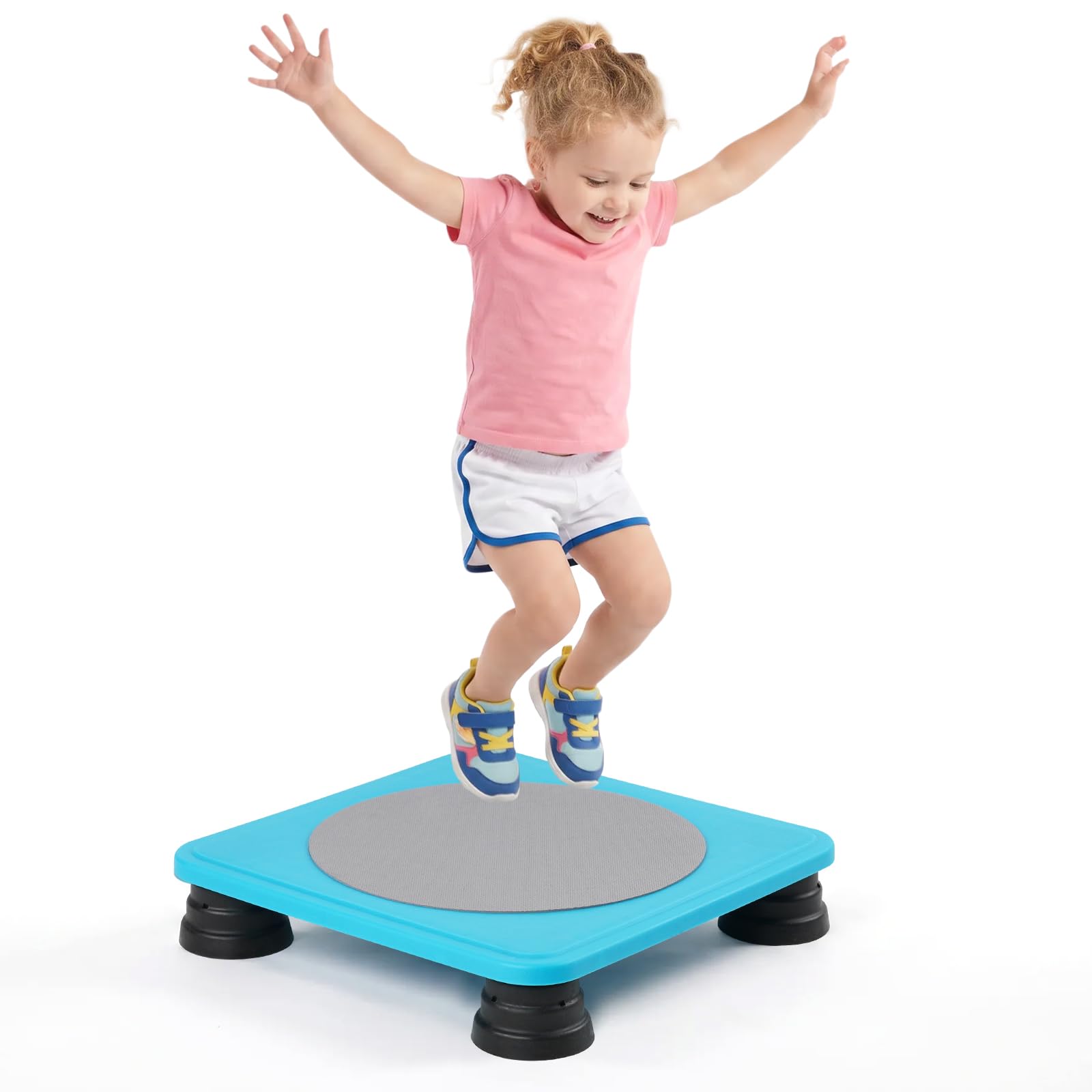 Sensory Trampoline Board for Kids,Indoor Trampoline for Autism&Sensory Play