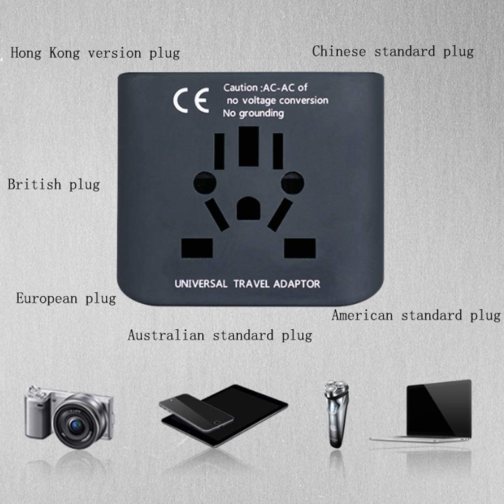 Universeller Reiseadapter mit 3 USB-Ladeanschlüssen für Uns, Eu, Uk, Aus, Europa, Handywelt, internationaler Reisesteckeradapter