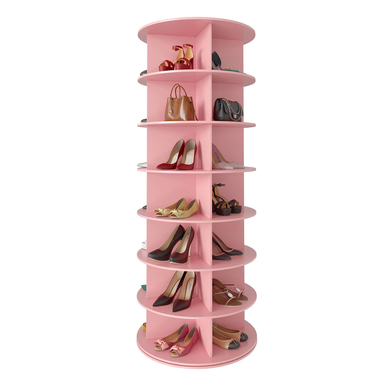 Susan‼️ Amazon.com: SpaceAid 7 Tier Rotating Shoe Rack Tower