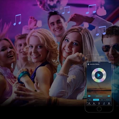 Miniatura 4 de Paquete de 3 controladores LED WiFi inteligentes, tira de luces LED RGB con control inalámbrico, compatible con Alexa y Google Home e IFTTT, control