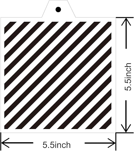Miniatura 2 de 16 plantillas de galletas de 5.5 x 5.5 pulgadas para hornear galletas de glaseado reales, galletas de aerógrafo, plantillas de galletas de azúcar,