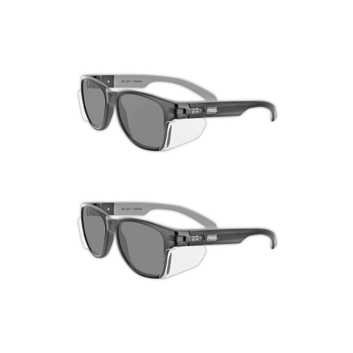 MAGID Gemstone Y50 Performance Anti-Fog Safety Glasses with Side Shields