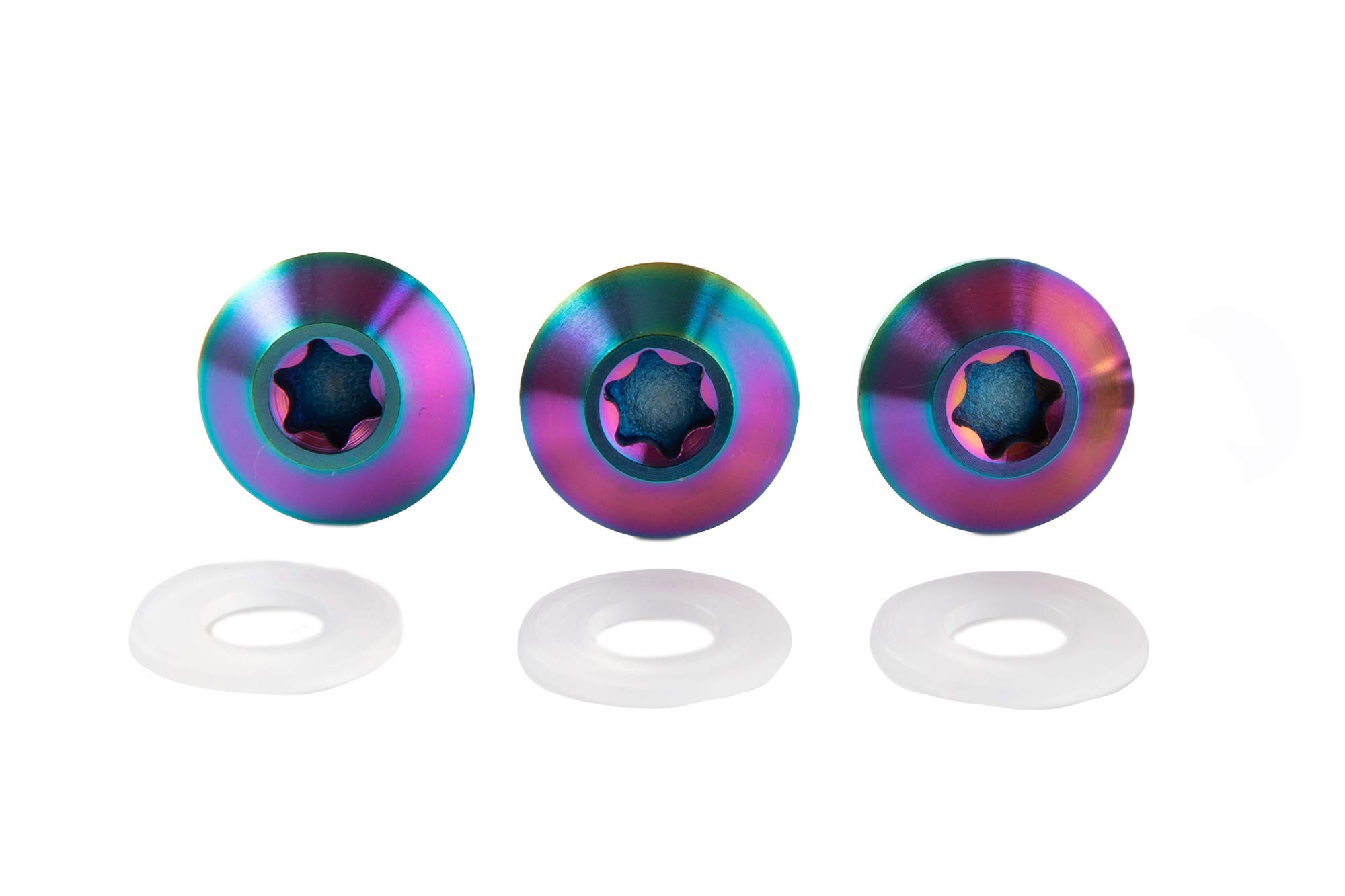 アクセサリー Ethan Amazon | A.N.S チタン製 ナンバープレート用 ボルト M6・15mm