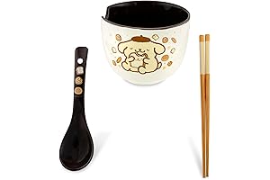 Sanrio Pompompurin Ramen Bowl Set: Delightful Dining with Your Favorite Character