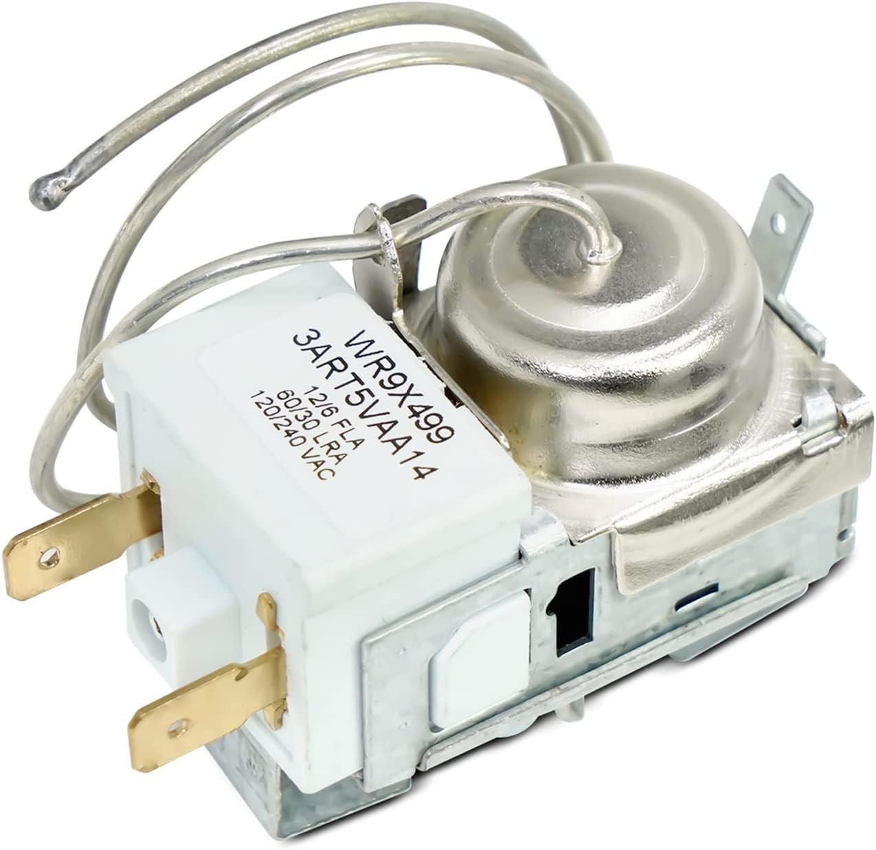 WR9X499 Refrigerator Temperature Control Thermostat Compatible with Top Brand Replacement with GC192, 26357, WR09X0499, AH310865, 310893, AP2061705 and EA310865