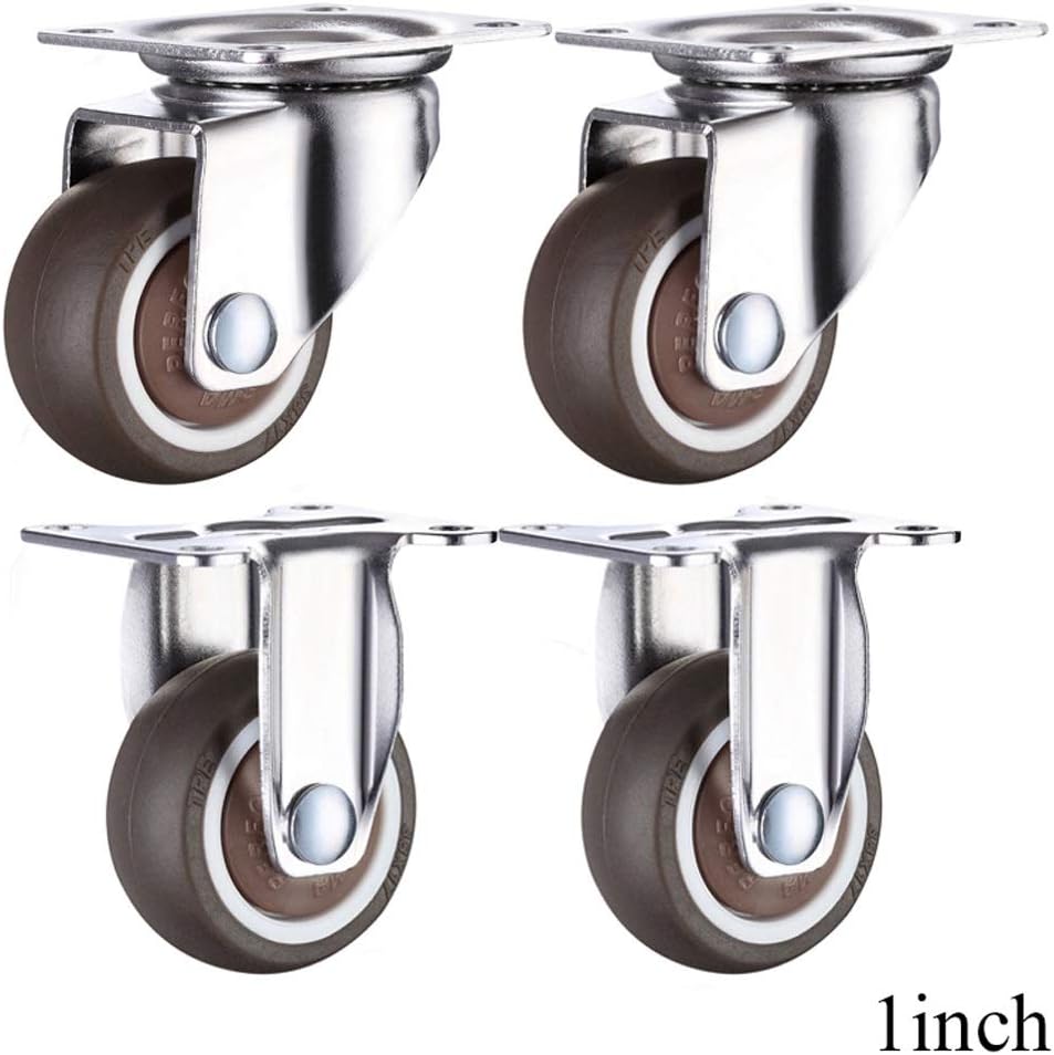 Stem Casters 1inch/1.5inch/2inch4 Stick Small Caster Office Home/chair Universal