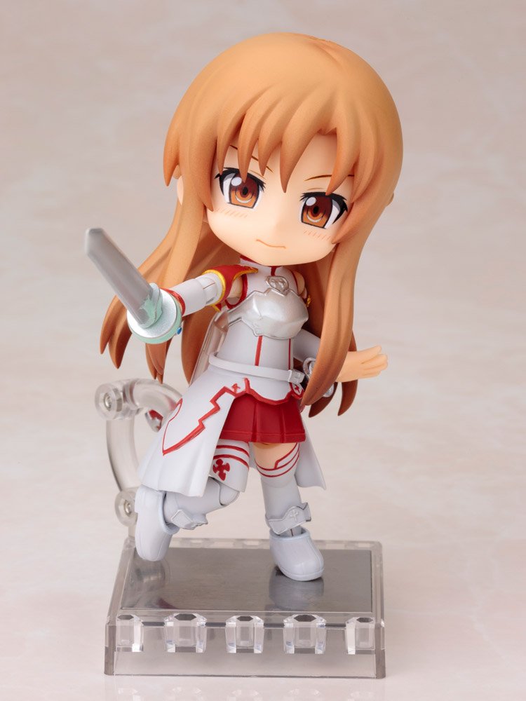 コトブキヤ キューポッシュ ソードアート・オンライン アスナ ノンスケール PVC製 塗装済み可動フィギュア d2ldlup Amazon.co.jp: コトブキヤ キューポッシュ ソードアート