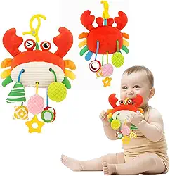 Mobile Sensorial Chocalho de berço Brinquedo bebê infantil