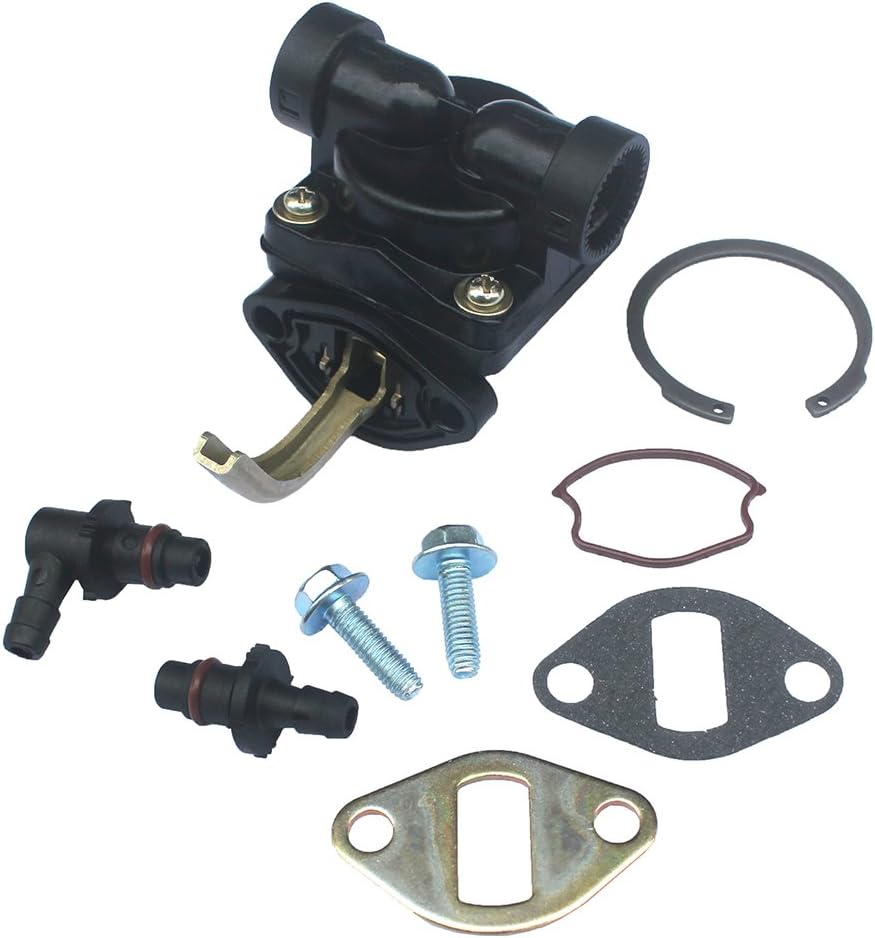 KIPA Fuel Pump For Kohler 1255902-S 1255901-S 1239303 1255901 12 559 02-S 12 559 01-S 12 393 03 CH CV 11-16 Hp Motor Craftsman LT1750 John Deere LX173 LT133 LX173 AM133627 Toro 74603 74702 74162 Mower