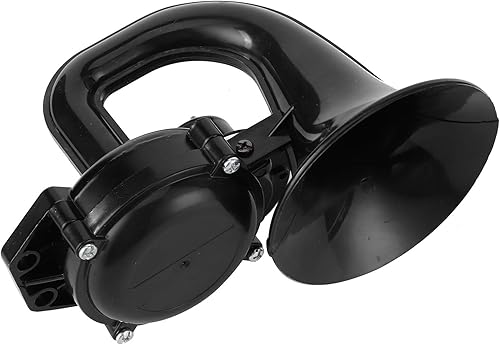 Miniatura 7 de Bocina de caracol de 12 V24 V, bocina de caracol universal, bocina de caracol negra, 1224 V, 120 dB, trompeta de aire para automóvil, camión,