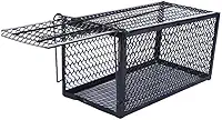 Ratoeira Armadilha Pega Rato Gaiola Grande Com Mola Roedores Captura Eficiente Para Controle De Pragas Em Ambientes Internos E Externos Com Design Seguro E Reutilizável Para Pequenos Roedores