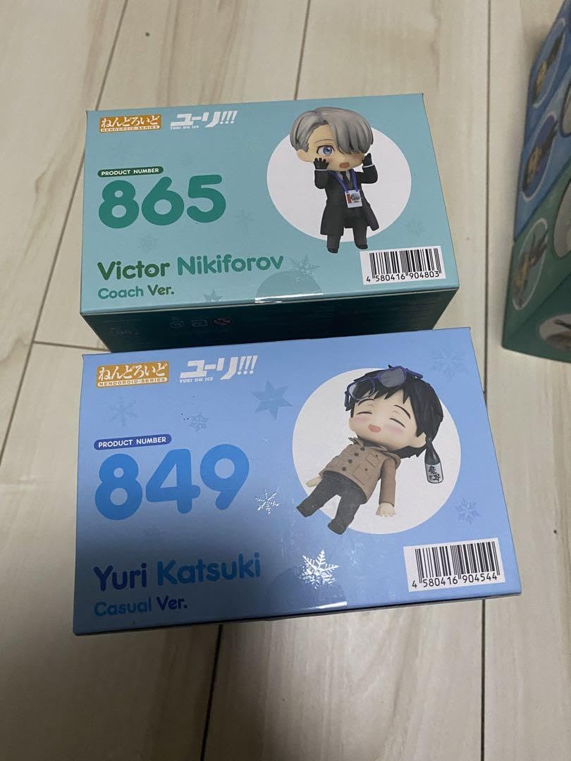 ユーリon ICEねんどろいど　勇利　ヴィクトル　ユーリ ユーリ!!! on ICE】かわいいヴィクトル、かっこいいヴィクトル