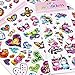 Hifot Pegatinas Infantiles, Pegatinas Scrapbooking Stickers Juegos infantiles Regalos Para Niños,Estilo de Pegatina de Flor de Sirena Unicornio 10 Hojas(Aleatorio)