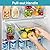 INNOVATIVE LIFE 14 Pack Refrigerator Organizers and Storage, Stackable Fridge Organizer Bins with Lids, BPA-Free Produce Fruit Storage Containers for Storage Clear for Food, Vegetable Storage
