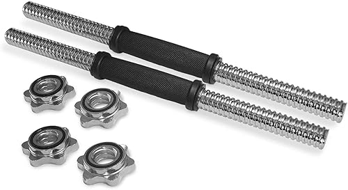 Miniatura 4 de JINCAN - Mancuernas roscadas y asas ajustables para mancuernas (1 pulgada)