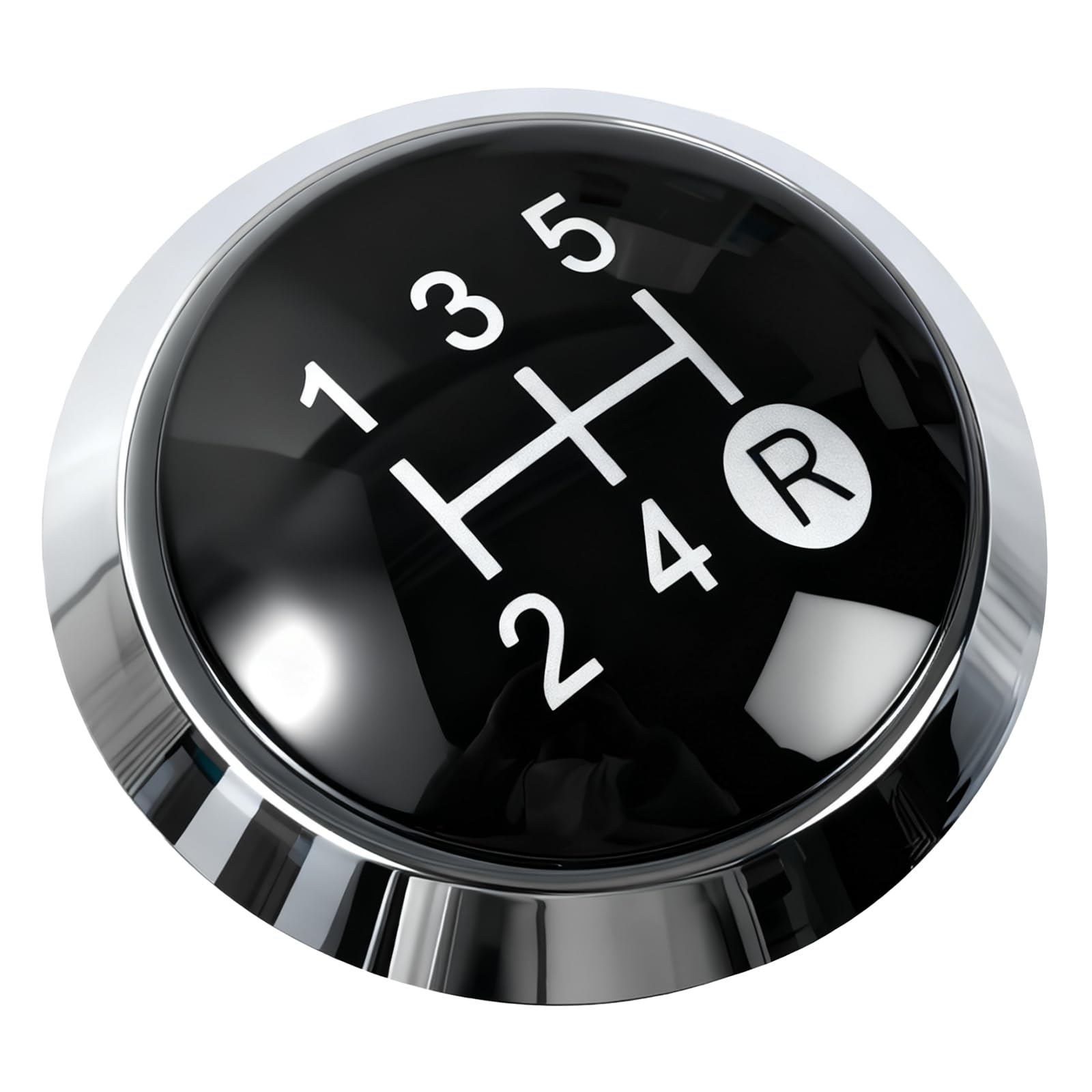 5 Speed Gear Shift Knob Cap Trim Cover Emblem Badge For Yaris 09-13 Corolla Rav4 AYGO C-HR Avensis Verso Urbancruiser