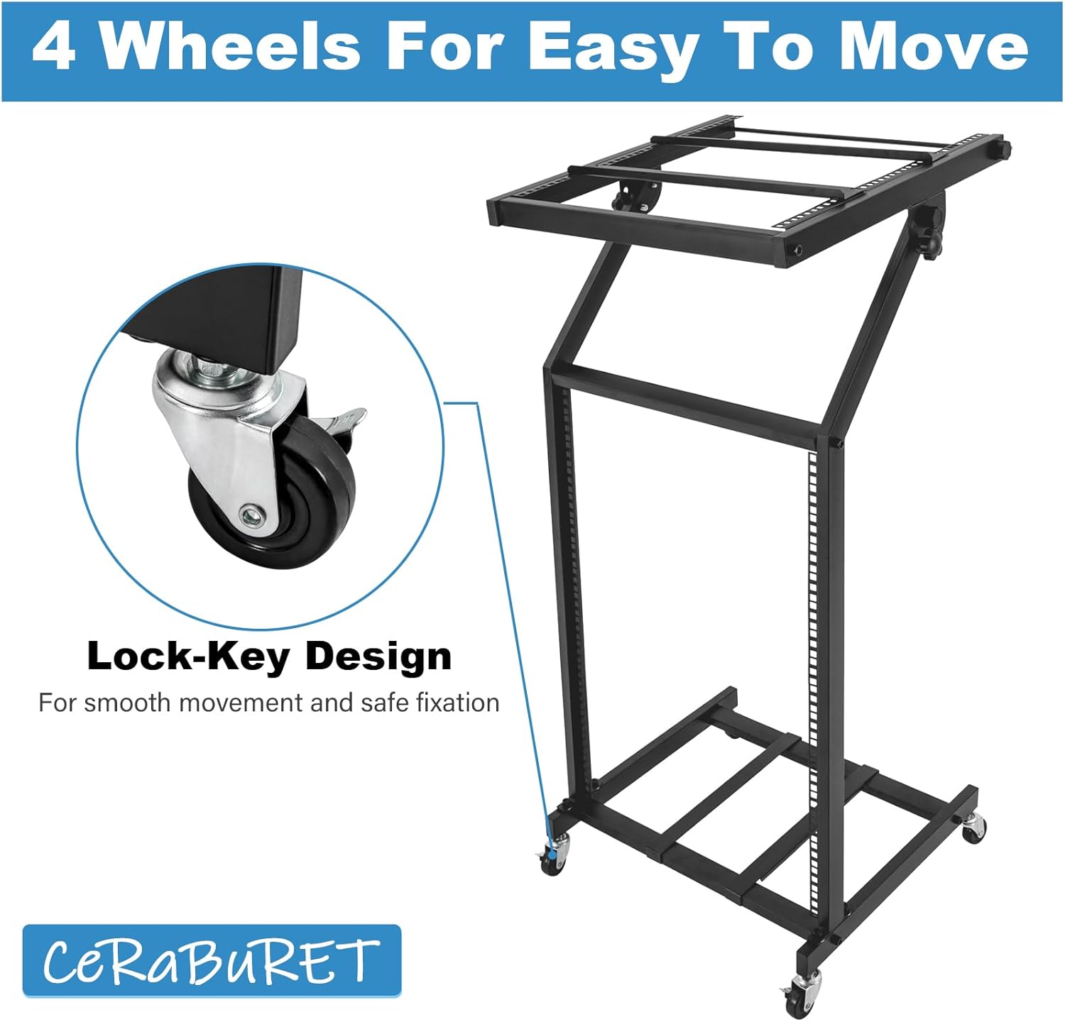 PYLE-PRO Adjustable DJ Laptop Stand - Heavy Duty Tripod For Studio & Stage (Fits Laptops, Mixers, Projectors)