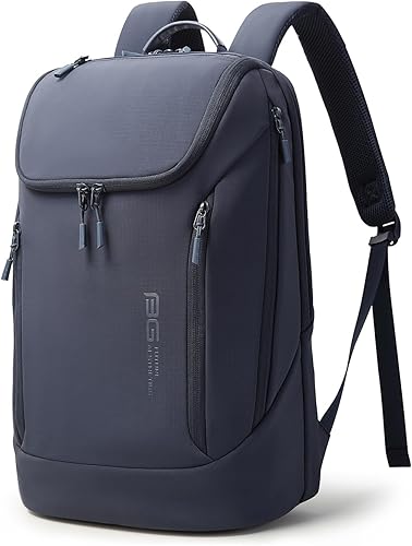 BANGE La mochila de viaje puede contener una laptop de 15.6 pulgadas, mochila de transporte aprobada por vuelo para hombres y mujeres, Azul, Grande,