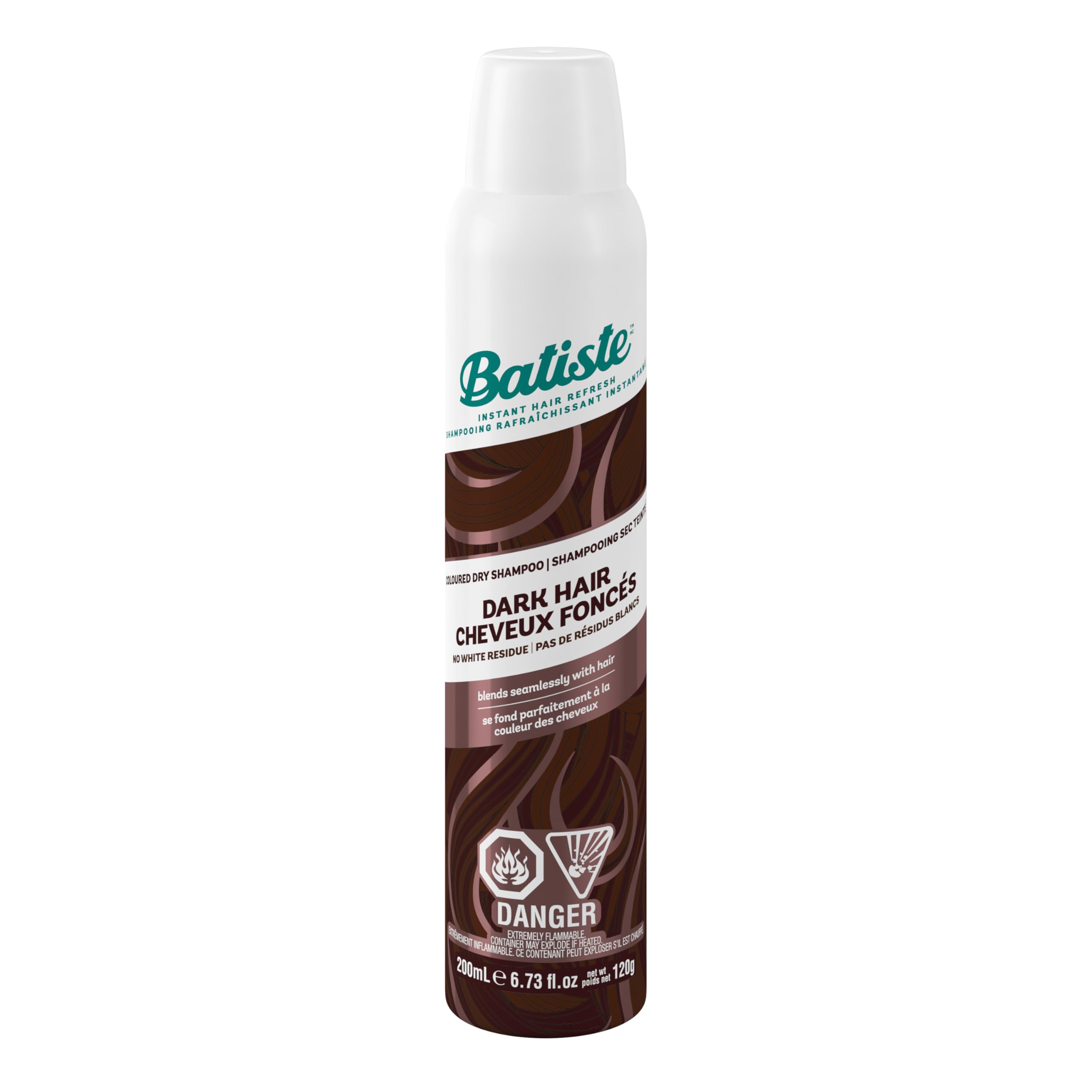 Batiste Dry Shampoo Dark & Deep Brown 200ml (並行輸入品)