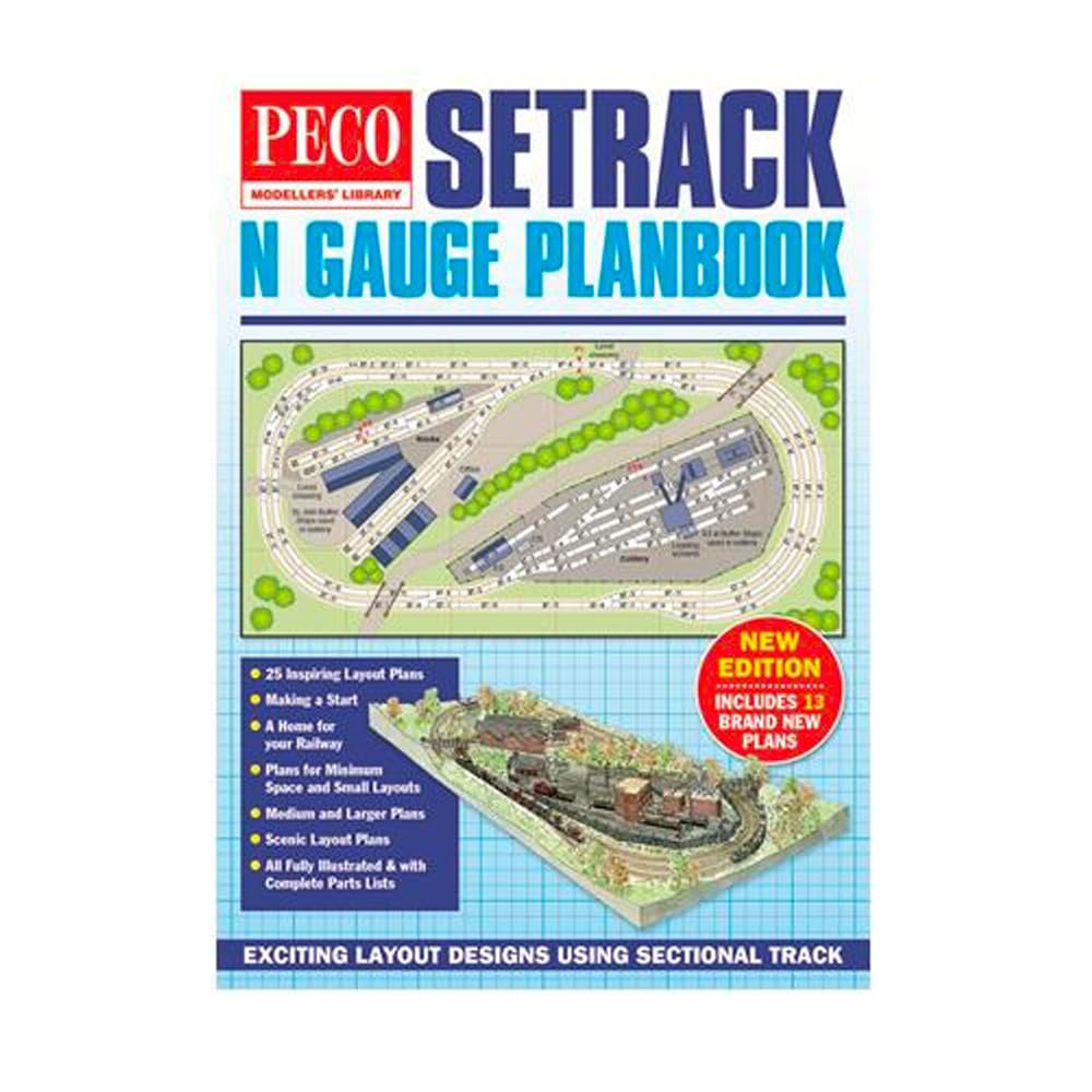 Peco IN-1 NEW N Gauge Setrack Planbook