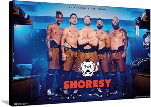 Trends International Shoresy - Group Key Art Canvas Wall Poster