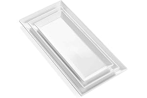 Sweese White Serving Platters for Smart Entertaining