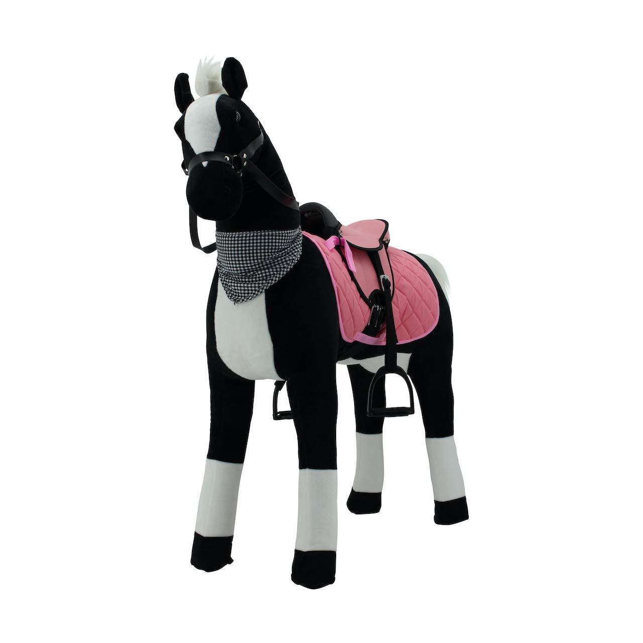 Sweety Toys 11063 Cheval Géant En Peluche Taille XXL White Beauty - Taille