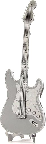 Miniatura 3 de Metal Earth Kit de guitarra eléctrica de plomo 3D modelo de metal con pinzas fascinaciones