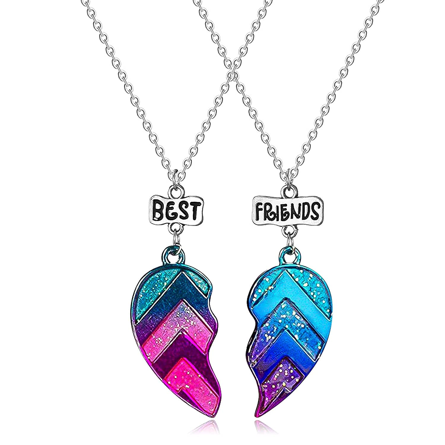 See full amazon price history chart for El Regalo 2 Pcs Best-Friend (Bf) Magnetic Heart Pendant Necklace Set For Girls/Sisters/Besties El Regalo 2 Pcs Best-Friend (Bf) Magnetic Heart Pendant Necklace Set For Girls/Sisters/Besties (B09DGP84K3) Amazon Price History, Amazon Price Tracker
