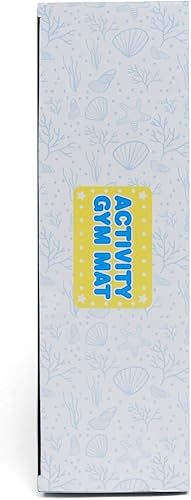 Miniatura 10 de Dr.Rapeti Alfombra de juego para bebé de 31 x 31 pulgadas, gimnasio de juego para bebés con arco, tapetes de juego y gimnasios de piso, espejo