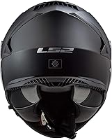Vista 4 de LS2 - Casco integral Assault para motocicleta con visera solar