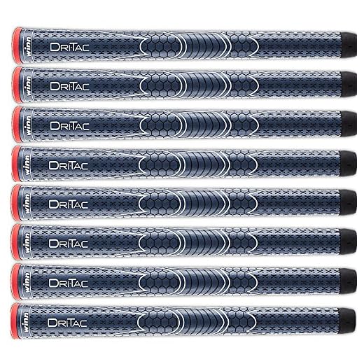 Set of 8 WINN DRI-TAC Golf Grips
