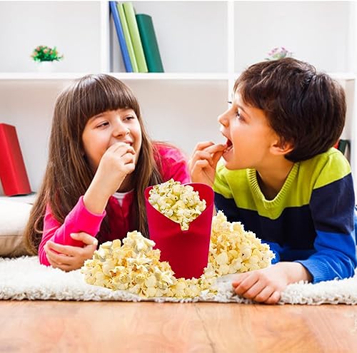 Miniatura 6 de The Original - Palomitas de maíz para microondas, tazón plegable de silicona, sin BPA, máquina de palomitas de maíz de aire caliente, no requiere