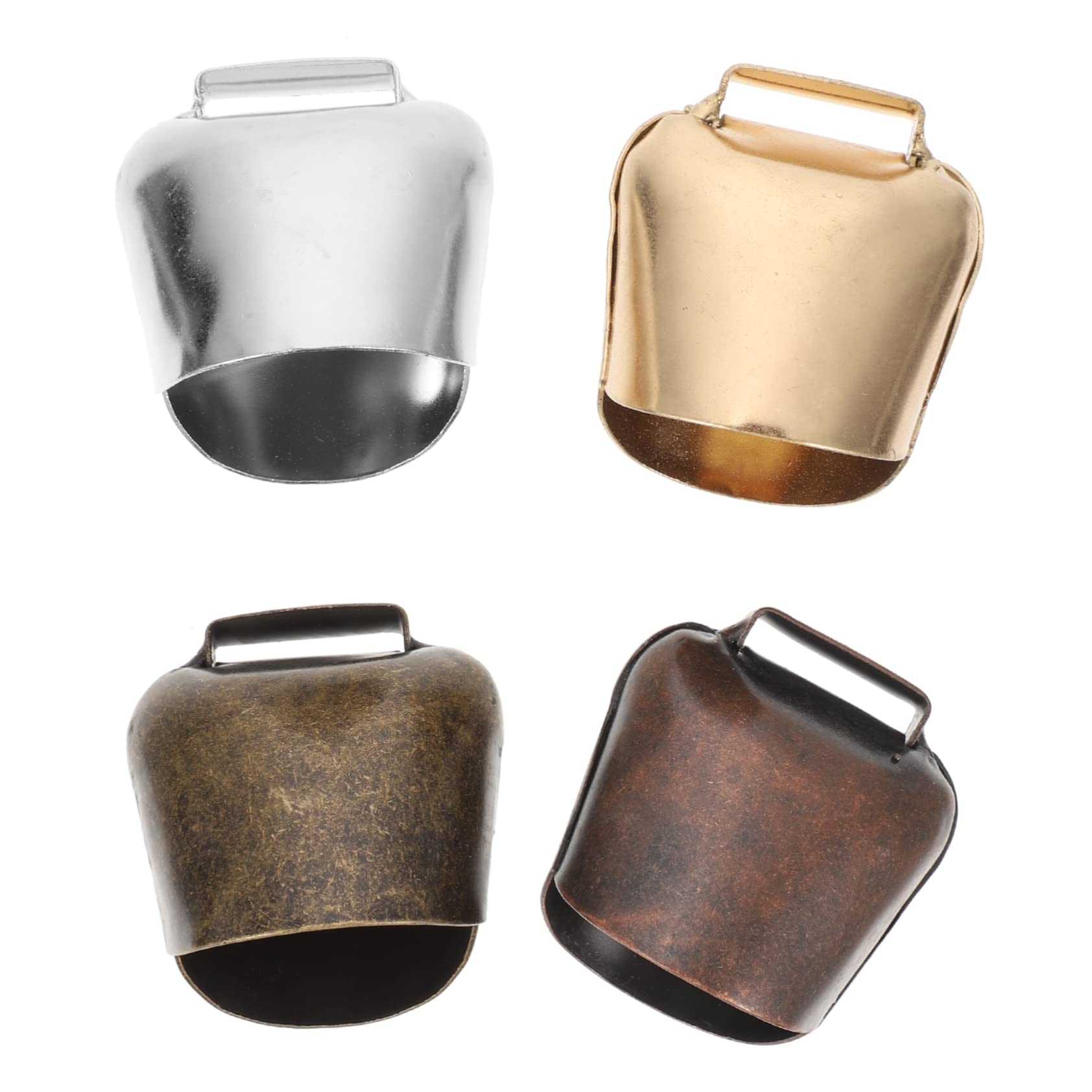 GOOHOCHY Pet Bells for Cat Collars Dog Bells for Door Metal Bells Anti-Lost Cow Bells Safe for Outdoor Activities Camping